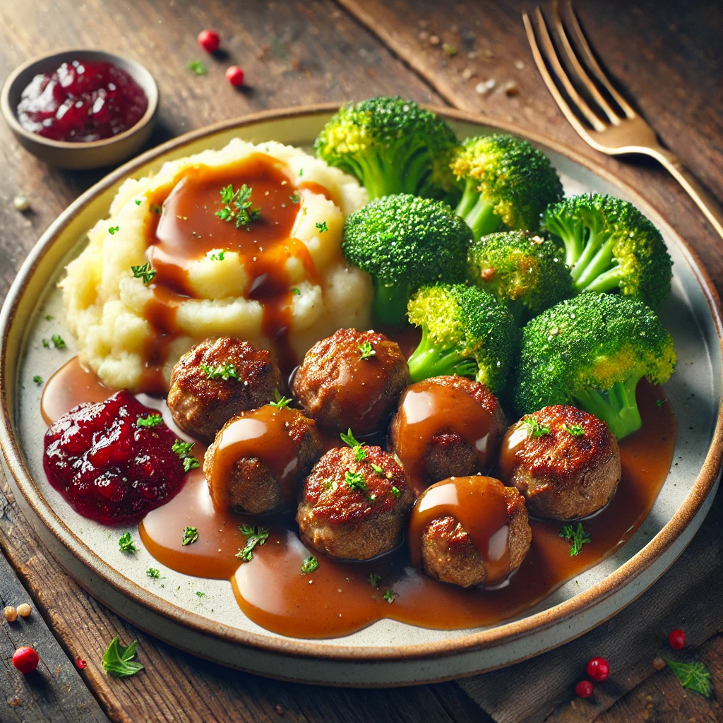 köttbullar i ugn